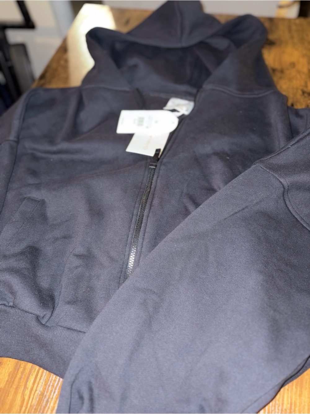 Women's Black Blogilates Zip-Up Jacket - Cozy Hooded Jacket